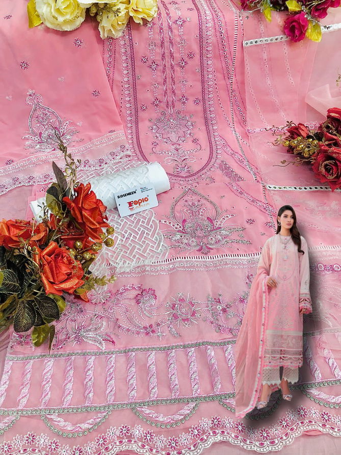 ROSEMEEN WARDROBE New Ethnic Wear Georgette Pakistani Salwar Suit Collection